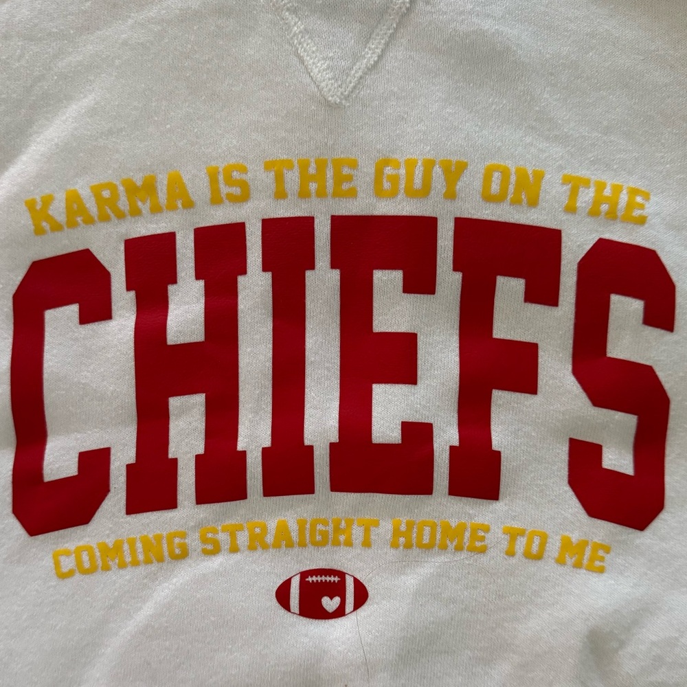 Custom Chiefs sweatshirt